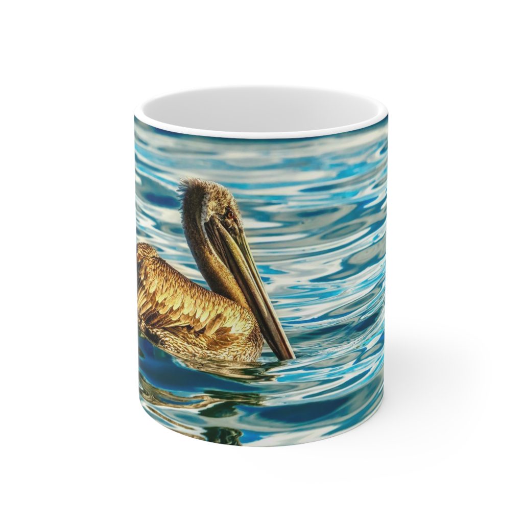 Front Of Pelican Coffee Mug