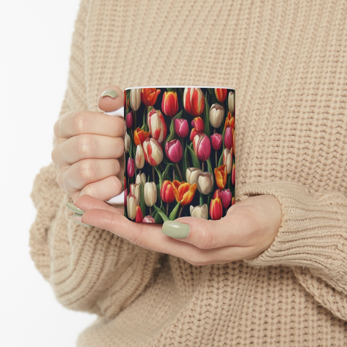 Tulips Ceramic Mug 11oz