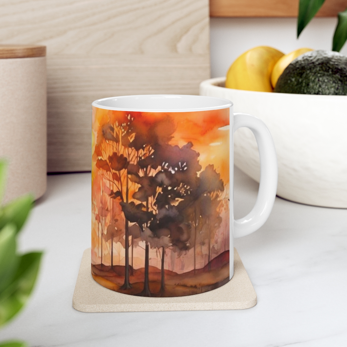 Golden Tree Mug